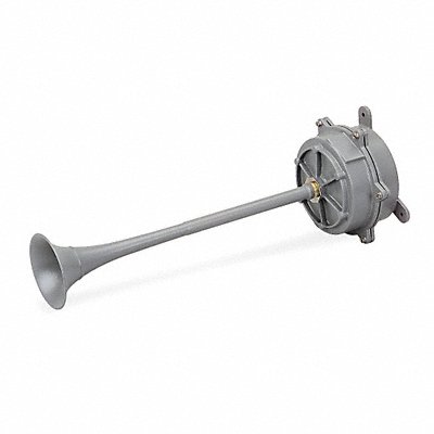 FEDERAL SIGNAL 551201 Resonating Horn 120VAC 0.75 AC Grey