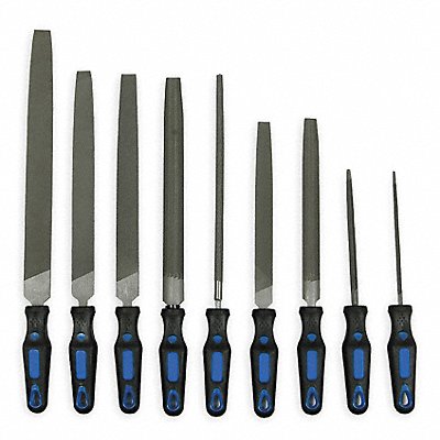 WESTWARD 1NFK8 General Purpose File Set Ergonomic 9 PC