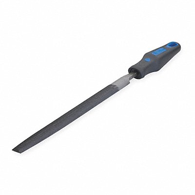 WESTWARD 1NFW1 Half Round File 6 in L Ergo Handle