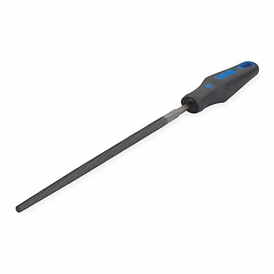 WESTWARD 1NFW4 Round File Machinists 8 In L Ergo Handle