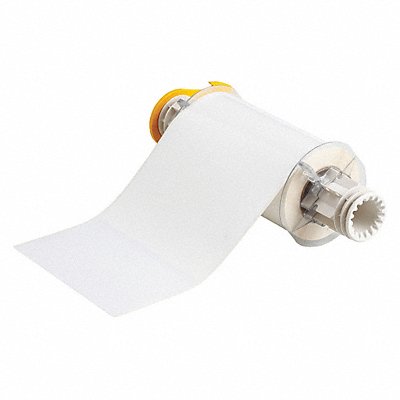 BRADY 13569 D9015 Tape White 6 in W50 ft L