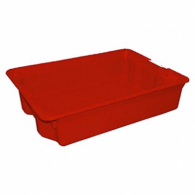 MOLDED FIBERGLASS 7808085280 D5617 Stacking and Nesting Container Red Solid FRC
