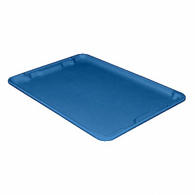 MOLDED FIBERGLASS 7806185268 D5624 Lid Blue Fiberglass Reinforced Composite 25 1/4 in