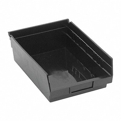 QUANTUM STORAGE SYSTEMS QSB107BR Shelf Bin Black Polypropylene 4 in