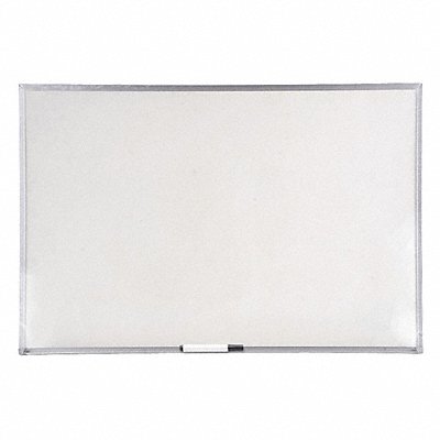 GRAINGER 1NUR1 Dry Erase Board 48 W Silver