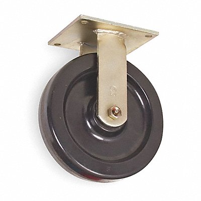 GRAINGER 1NVK9 Standard Plate Castor Rigid 1000 lb.