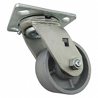 GRAINGER 1NWH9 Standard Plate Castor Swivel 700 lb.