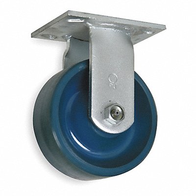 GRAINGER 1NWP1 Standard Plate Castor Rigid 1000 lb.