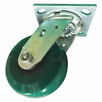 GRAINGER 1NWP2 Standard Plate Castor Swivel 1000 lb.