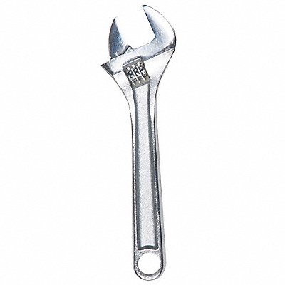 WESTWARD 1NYA5 Adjustable Wrench Steel Chrome 12