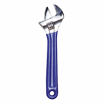 WESTWARD 1NYC5 Adjustable Wrench Steel Chrome 12