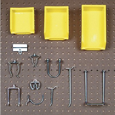 TRITON PRODUCTS 76995 Pgbrd Hook/Bin Asmt 6 3/4x13 1/8x11.25in