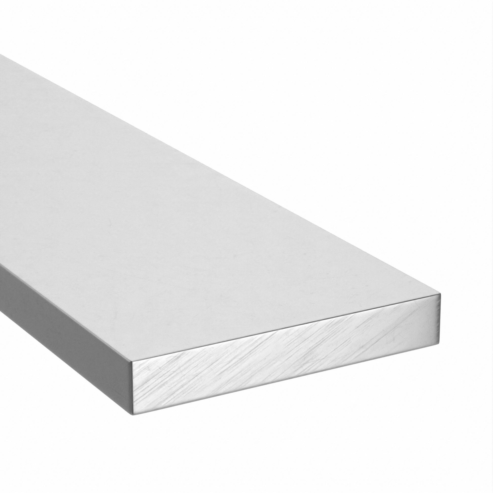 GRAINGER SB505201900272 M3056 Flat Bar Stock Aluminum 2 in Over. W