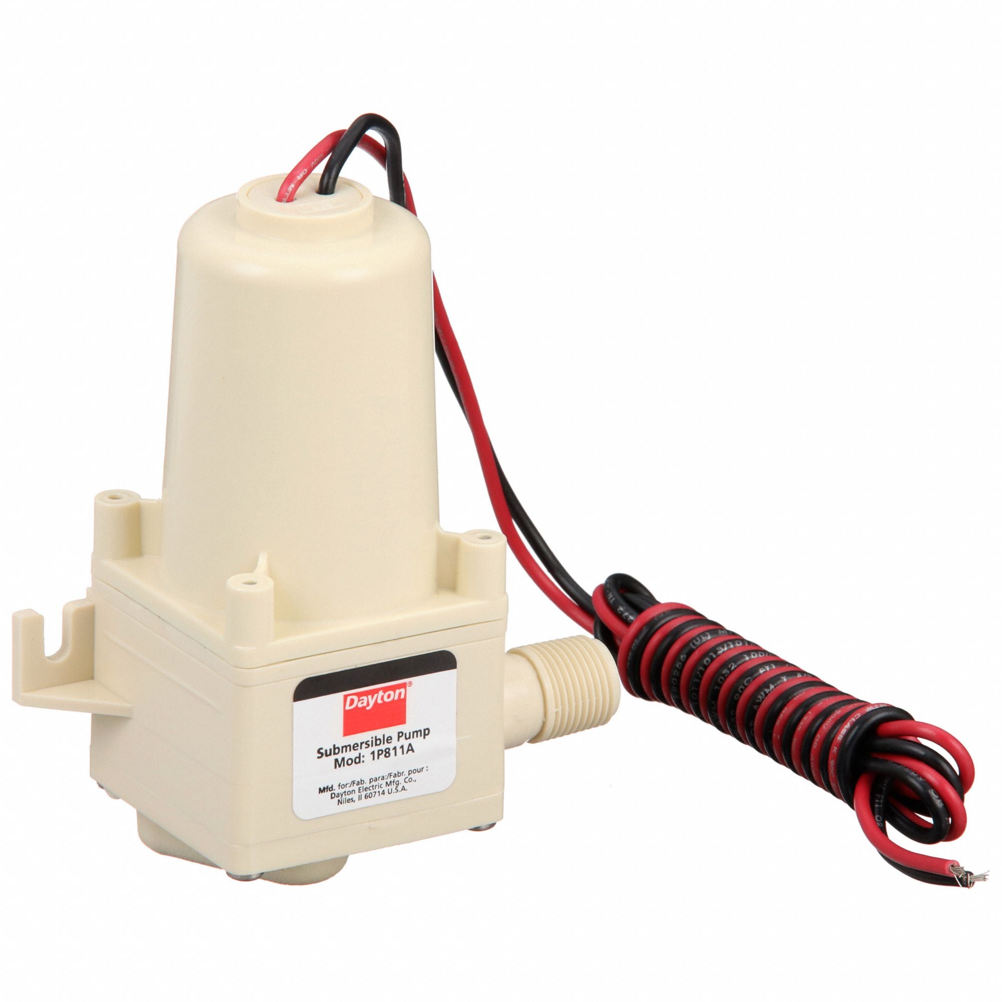 DAYTON 1P811 Marine Utility Pump 12V DC 14 ft Max