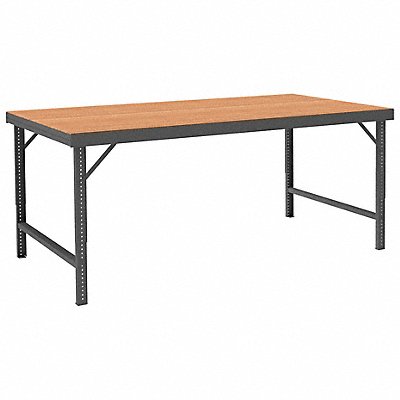 DURHAM MFG WBFTH369695 Adjustable Work Table Particleboard 96 W 36 D