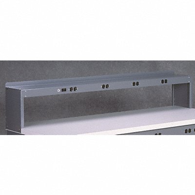 TENNSCO RE181548 Electrical Shelf Riser 48Wx15Dx18H Grey