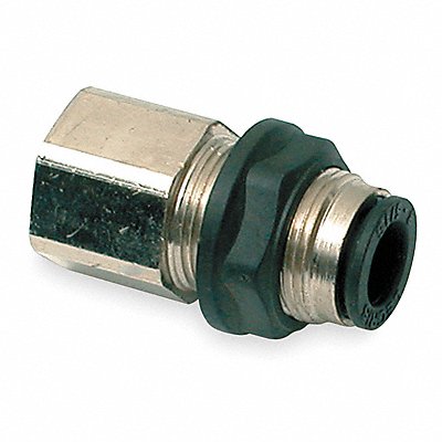 LEGRIS 30365614 Female Bulkhead Connector 1/4In OD PK10