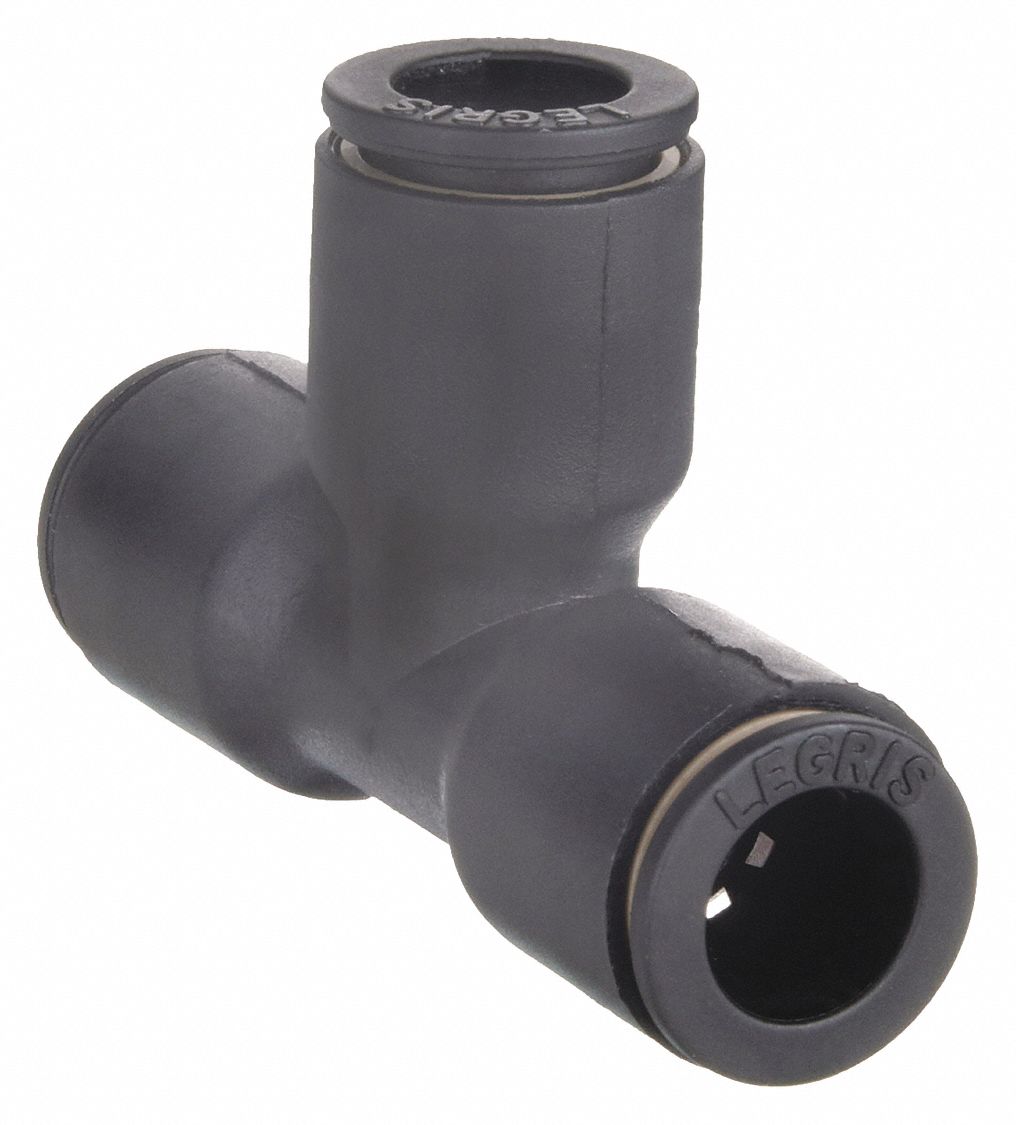 LEGRIS 31045653 Union Tee Tube 1/4 x 1/8In PK10