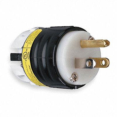 LEGRAND PS5266XGCM Ground Continuity Monitoring Plug Black/White 15 A Stnd 5-15P