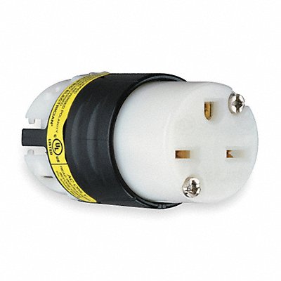 LEGRAND PS5669XGCM Ground Continuity Monitoring Straight Blade Connector Blk 2P3W Nyl 6-15R