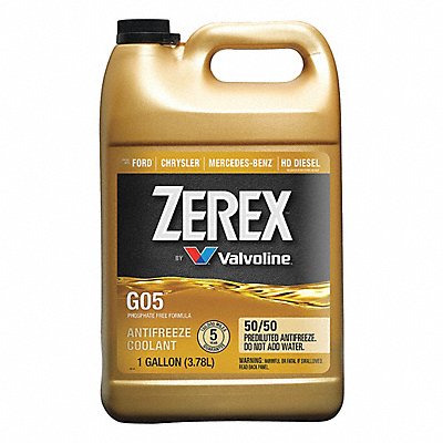 ZEREX ZXGO5RU1 Antifreeze Coolant 1 gal RTU