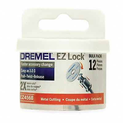 DREMEL EZ456B Cut Off Wheel 1 1/2 in Dia PK12