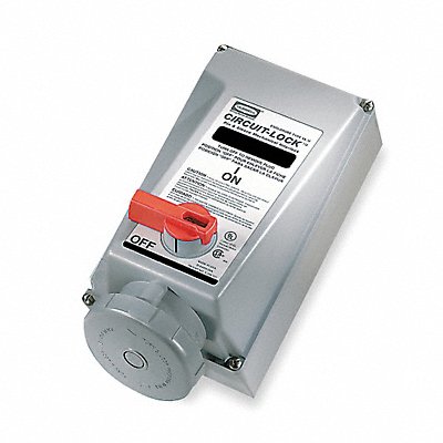HUBBELL HBL460MI5W Mechanical Interlock Device 3P4W 60 A 600V AC 40hp