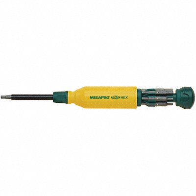 MEGAPRO 151HXB Multi-Bit Screwdriver NumBits 14