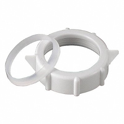 GRAINGER 1PPB7 Nut/Washer 1.25 /1.5 Pipe Size PK10