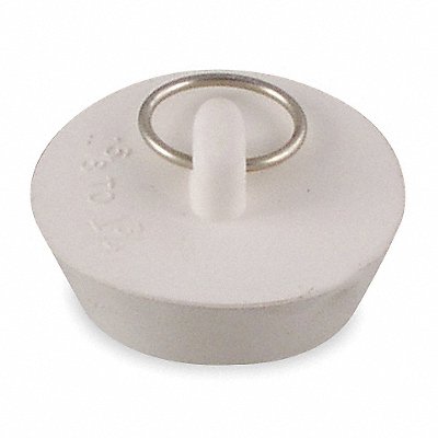 GRAINGER 1PPH5 Drain Stopper 1 3/4 in Dia Rubber PK5