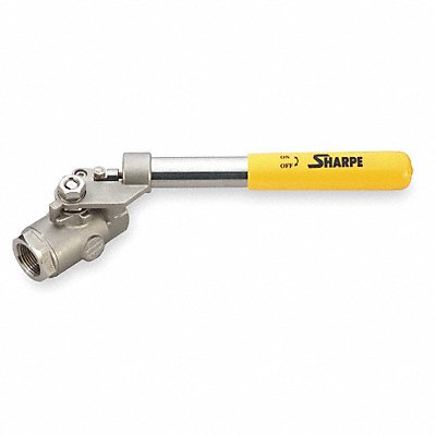 SHARPE VALVES 4351012360 Manual 2-Way Ball Valve NPT 316 SS