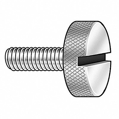 GRAINGER 4029SL Thumb Screw #10-24 18-8SS 3/4 L PK5
