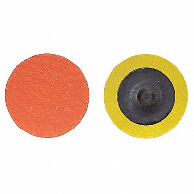 NORTON 66261162308 J0810 Quick Change Disc 1 1/2 in Dia TR PK100