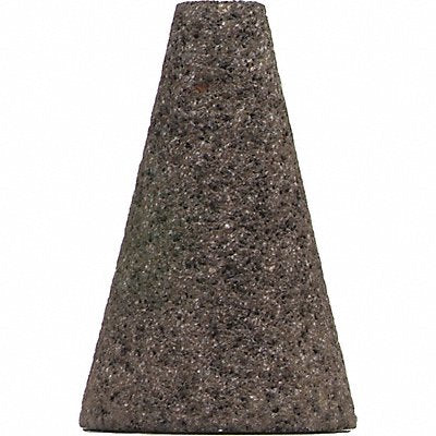 NORTON 61463615722 Grinding Cone w/Sq Tip 2 Dia 3 L 24GR AO