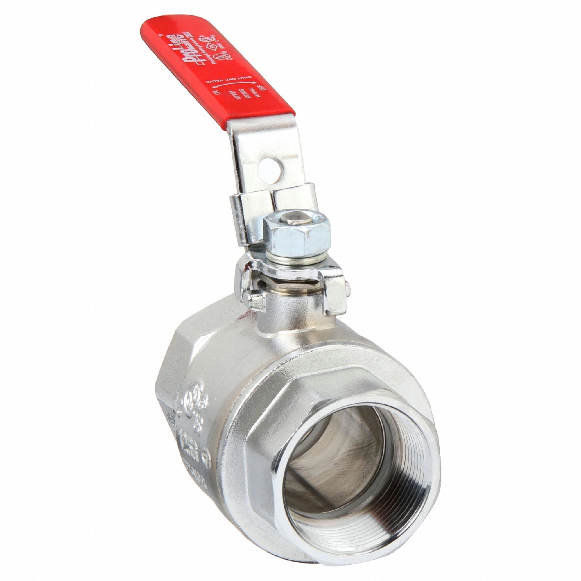 GRAINGER 1PYV5 Manual 2-Way Ball Valve IPS Brass