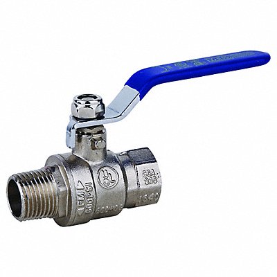 GRAINGER GMPC50 Manual 2-Way Ball Valve NPT Brass