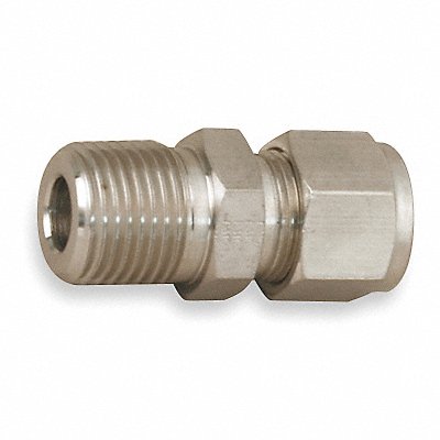 PARKER 1MSC1N316 Straight Connector SS A-LOKxM 1/16In