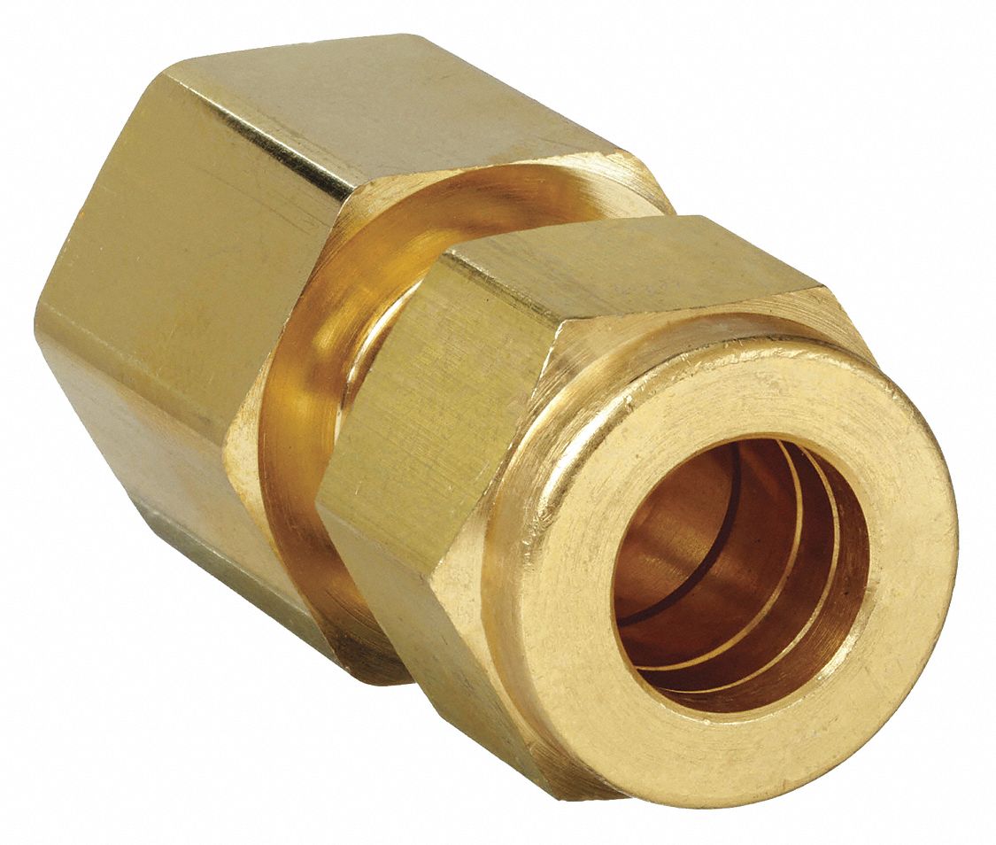 PARKER 12FSC12NB Connector Brass A-LOKxF 3/4In