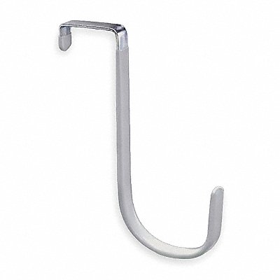 GRAINGER 1RCH6 Single Point Hook Steel White PK2