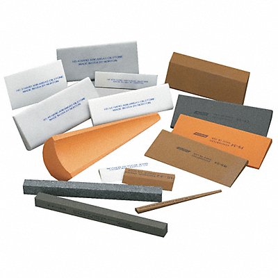 NORTON 61463687140 Sharp Slip File Rd Edge A/O Org/Brn Med