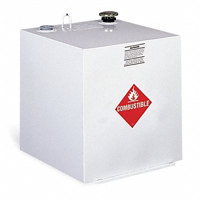 CRESCENT JOBOX 485000 Liquid Transfer Tank Square 50 gal.