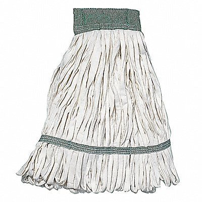 ABILITY ONE 7920020000000 Wet Mop White Cotton/Polyester PK12