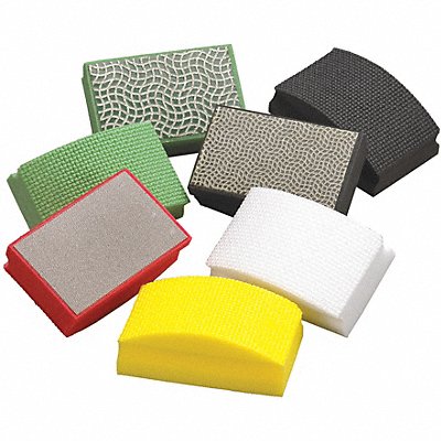 NORTON 66260307720 Sanding Hand Pad Set Diamond PK6