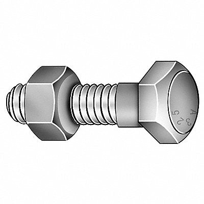 GRAINGER HCI31250500GNUSA085BX Structural Bolt Fastener L 5 in PK85
