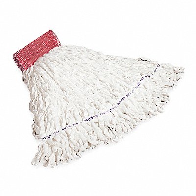 RUBBERMAID COMMERCIAL PRODUCTS FGT30000WH00 Wet Mop White Polyester/Rayon