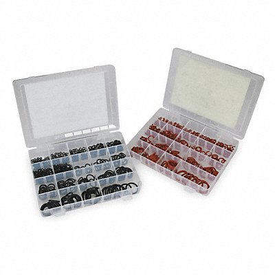 GRAINGER 1RGZ1 O-Ring Assortment Silicone  EPDM 584Pcs