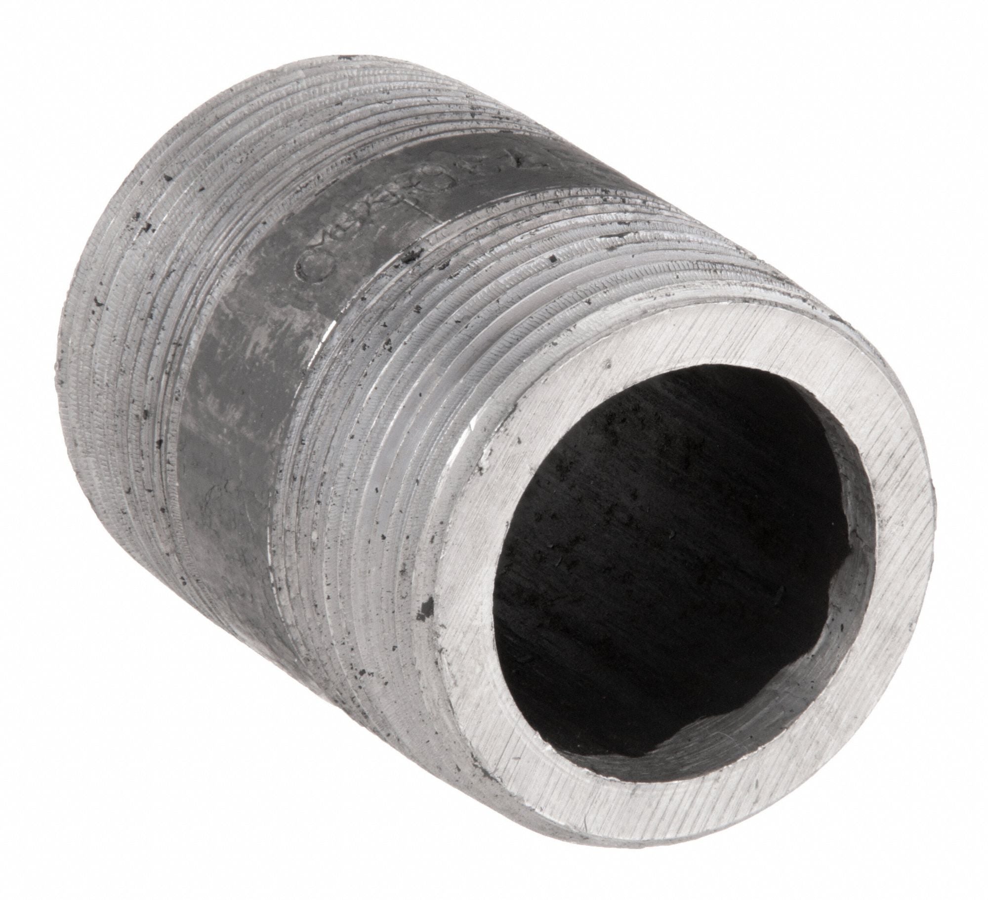 GRAINGER 82703 Black Pipe Nipple Threaded 1-1/4x2-1/2In