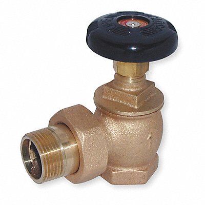 GRAINGER 109303 Steam Radiator Valve 1/2 NPT Hand Wheel