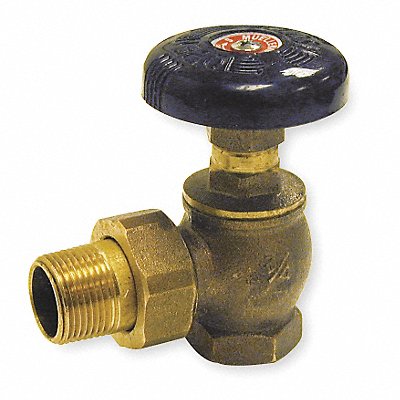 GRAINGER 109306 Radiator Valve 1 1/4 NPT Hand Wheel