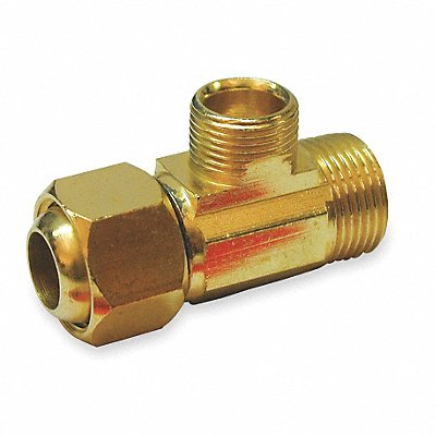 GRAINGER 993020NL Supply Stop Ext. Brss CompxIPS 3/8x1/2In